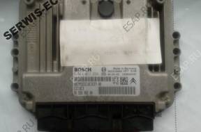 0281011234 9655698280 БЛОК УПРАВЛЕНИЯ PEUGEOT 307 1.6HDI