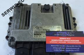 0281011263 6BME 4M51-12A650-ND БЛОК УПРАВЛЕНИЯ FORD FOCUS