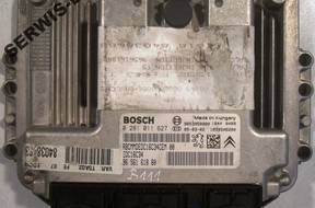 0281011627 9656161880 БЛОК УПРАВЛЕНИЯ ECU CITROEN PEUGEOT