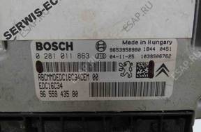 0281011863 9659342280 БЛОК УПРАВЛЕНИЯ PEUGEOT / CITROEN