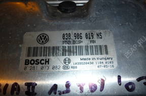 0281013082 БЛОК УПРАВЛЕНИЯ polo IV lift fabia II 1.9 tdi