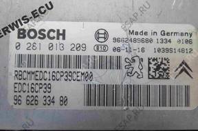 0281013209 9662633480 ECU CITROEN PEUGEOT 2.2 HDI