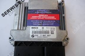 0281013536 DDE7807827 БЛОК УПРАВЛЕНИЯ ECU BMW E87 2.0D