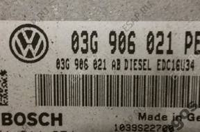 0281014074 03G906021PE БЛОК УПРАВЛЕНИЯ VW CADDY 1.9TDI