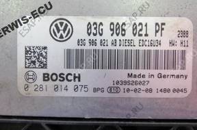 0281014075 03G906021PF БЛОК УПРАВЛЕНИЯ VW CADDY 1.9 TDI