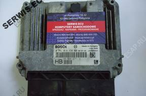 0281014450 55566277 HB БЛОК УПРАВЛЕНИЯ OPEL VECTRA + PIN