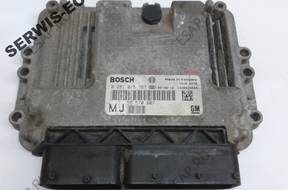 0281015767 55570807 MJ БЛОК УПРАВЛЕНИЯ OPEL ZAFIRA ASTRA