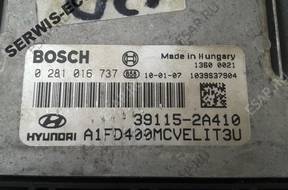 0281016737 39115-2A410 БЛОК УПРАВЛЕНИЯ ECU HYUNDAI I30