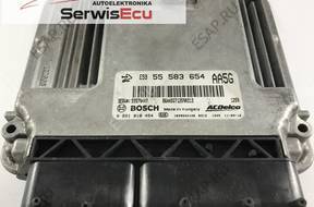 0281018454 55579447 55583654 БЛОК УПРАВЛЕНИЯ OPEL MERIVA