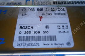 0335454132 МОДУЛЬ ESP ABS MERCEDES  W211 2.7 CDI