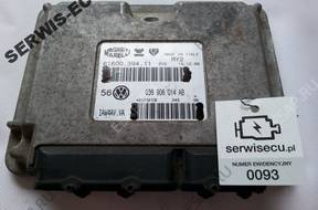 036906014AB БЛОК УПРАВЛЕНИЯ ДВИГАТЕЛЕМ VW BORA,GOLF 1.4 16V