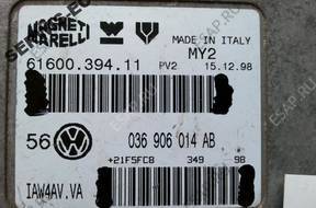 036906014AB БЛОК УПРАВЛЕНИЯ ДВИГАТЕЛЕМ VW BORA,GOLF 1.4 16V