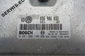 036906032 0261206140 БЛОК УПРАВЛЕНИЯ VW SEAT ИММОБИЛАЙЗЕР OFF