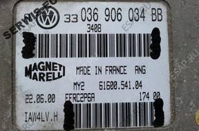 036906034BB БЛОК УПРАВЛЕНИЯ ДВИГАТЕЛЕМ VW GOLF 1.6 16V + PIN