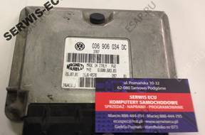 036906034DC  БЛОК УПРАВЛЕНИЯ ДВИГАТЕЛЕМ VW SEAT 1.4 16V