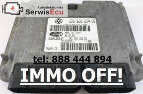 036906034DS IAW4MV.DS БЛОК УПРАВЛЕНИЯ ECU SEAT LEON 1.6