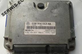 038906013AB 0281001911 БЛОК УПРАВЛЕНИЯ SEAT IBIZA БЕЗ КОДА