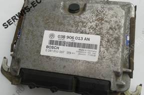038906013AN 0281010007 БЛОК УПРАВЛЕНИЯ VW CADDY ИММОБИЛАЙЗЕР OFF