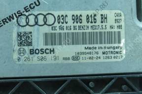 03C906016BH 0261S06191 БЛОК УПРАВЛЕНИЯ AUDI A1 1.4 TSI