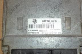 03D906032C БЛОК УПРАВЛЕНИЯ+ИММОБИЛАЙЗЕР VW POLO 9n  1.2 6v КОМПЛЕКТ