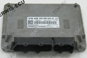 03E906023AL 5WP40546 05 БЛОК УПРАВЛЕНИЯ VW POLO 1.2 SIMOS