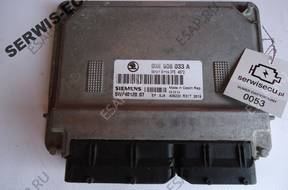 03E906033A 5WP4012007 БЛОК УПРАВЛЕНИЯ SKODA FABIA БЕЗ КОДА