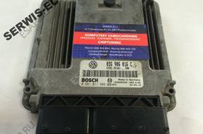 03G906016C 0281011666 БЛОК УПРАВЛЕНИЯ VW CADDY БЕЗ КОДА