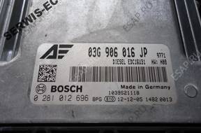 03G906016JP 0281012696 БЛОК УПРАВЛЕНИЯ VW SHARAN БЕЗ КОДА