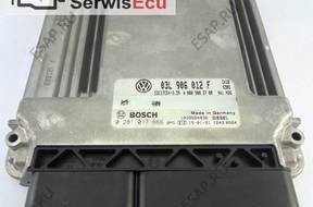 03L906012F 0281017666 БЛОК УПРАВЛЕНИЯ ECU VW CRAFTER 2.0