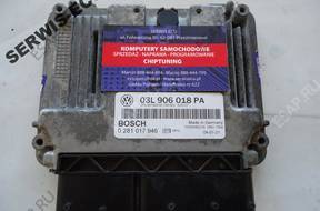 03L906018PA 03L907309AE БЛОК УПРАВЛЕНИЯ VW PASSAT 2.0TDI