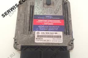 03L906022BR 0281014708 БЛОК УПРАВЛЕНИЯ AUDI A3 2.0 TDI