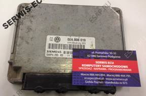 06A906019 5WP439503 БЛОК УПРАВЛЕНИЯ VW GOLF 1.6 ИММОБИЛАЙЗЕР OFF