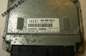06A906033A 5WP4328705 БЛОК УПРАВЛЕНИЯ AUDI A3 1.6 БЕЗ КОДА