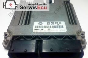 070906016AA 0281011481 ECU VW TOUAREG 5.0 TDI +PIN