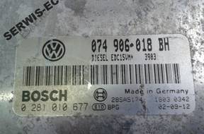 074906018BH 0281010677 БЛОК УПРАВЛЕНИЯ ECU VW T4 2.5TDI