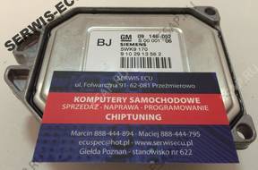 09146052 5WK9170 БЛОК УПРАВЛЕНИЯ OPEL OMEGA 2.2