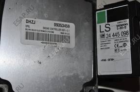 09353459 DHZJ БЛОК УПРАВЛЕНИЯ OPEL ASTRA Z14XE КОМПЛЕКТ