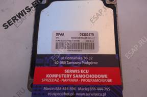 09353479 DPAA БЛОК УПРАВЛЕНИЯ OPEL VECTRA Z16XE HSFI2.1