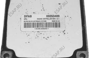 09353489 DPAB БЛОК УПРАВЛЕНИЯ ECU OPEL ASTRA Z16XE БЕЗ КОДА