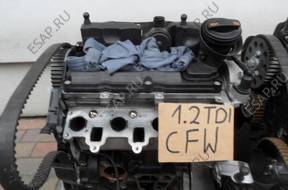 1,2 1.2 TDI двигатель CFW SKODA RAPID FABIA YETI