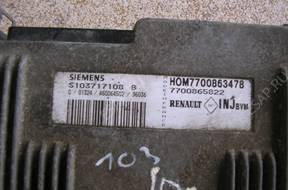 103.RENAULT LAGUNA 1,8 БЛОК УПРАВЛЕНИЯ S103717108B 770086