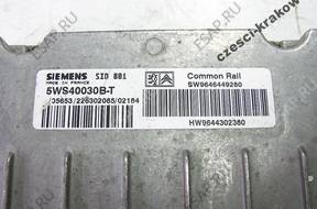 118. БЛОК УПРАВЛЕНИЯ PEUGEOT 307 2.0 HDI 9646449280
