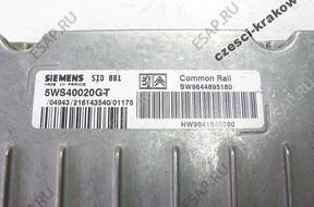 119. БЛОК УПРАВЛЕНИЯ PEUGEOT 307 2.0 HDI 9644895180