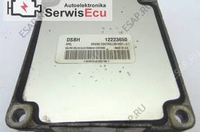12223650 DSBH ECU ДВИГАТЕЛЯ OPEL ASTRA II 1.6 БЕЗ КОДА
