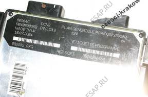 125. БЛОК УПРАВЛЕНИЯ CITROEN BERLINGO 1.9D DW8 9650359580