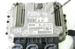 137. БЛОК УПРАВЛЕНИЯ PEUGEOT 206 1.4 HDI 0281011784 BOSCH