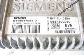 149. БЛОК УПРАВЛЕНИЯ КПП PEUGEOT 307 9654190280