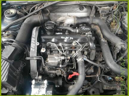 Технические характеристики мотора VW SB 1.6 TD