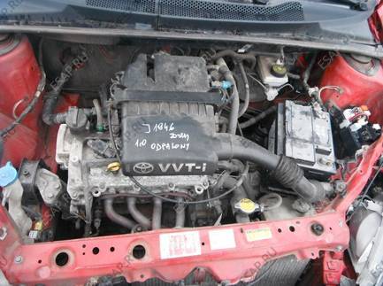 15655 двигатель TOYOTA YARIS 1SZ-FE 1.0 видео работы мотора QQQ