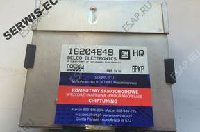 16204849 HQ БЛОК УПРАВЛЕНИЯ OPEL ASTRA 1.6